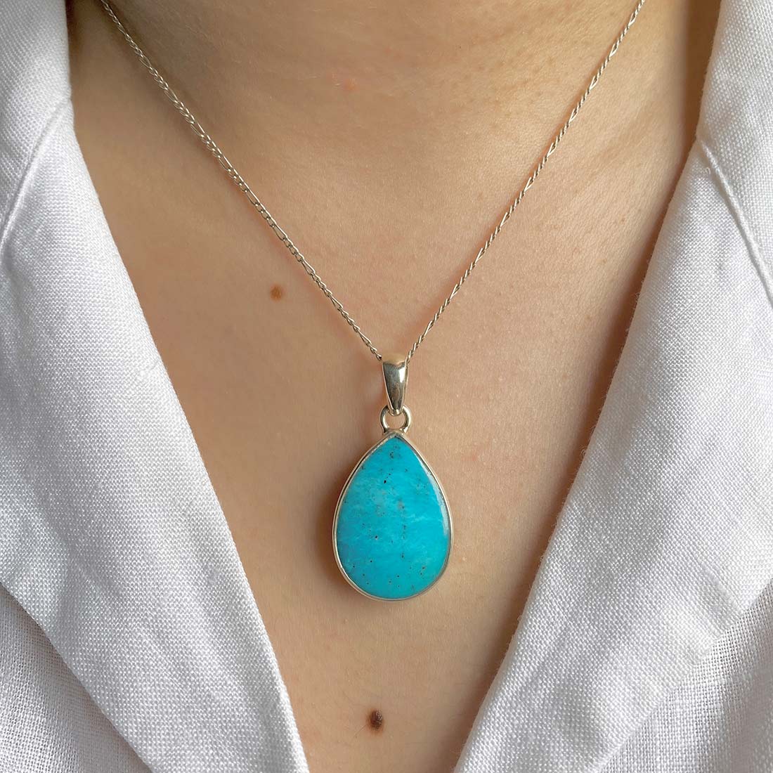 Turquoise Pendant-(TRQ-P-25.)